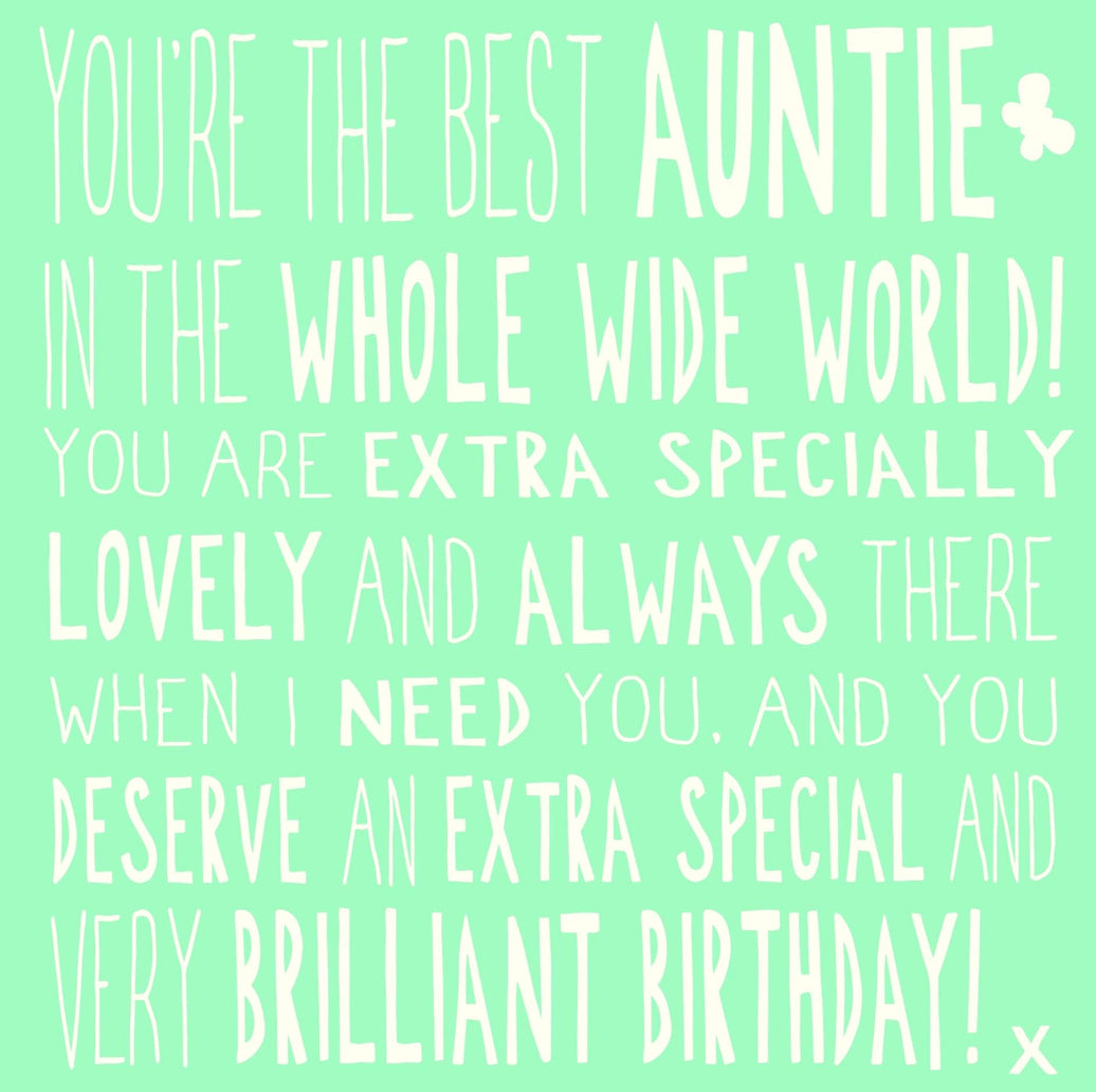 Ella Bella Rose Auntie Birthday Card - House of Cards