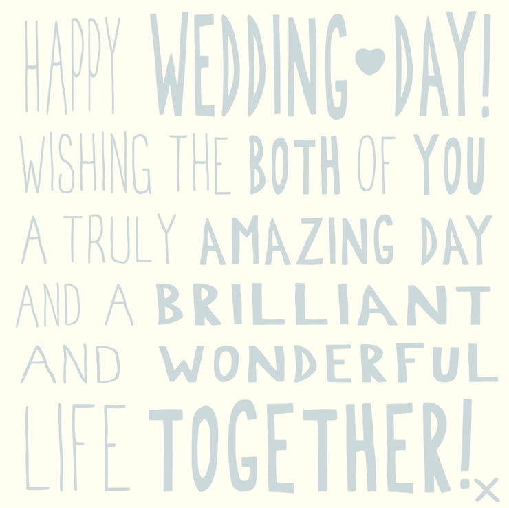 Ella Bella Rose Wedding Day Card
