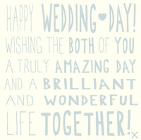 Ella Bella Rose Wedding Day Card