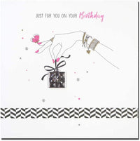 Just For You Hand Happy Birthday Card