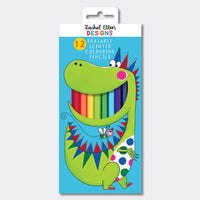 Dino Scented Pencils