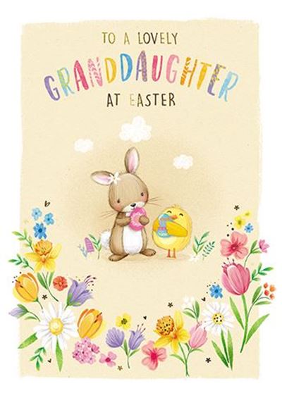 Granddaughter Easter Card