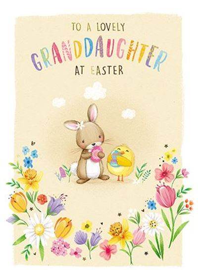Granddaughter Easter Card - House of Cards