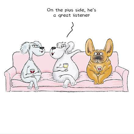 Great Listener Birthday Card - House of Cards