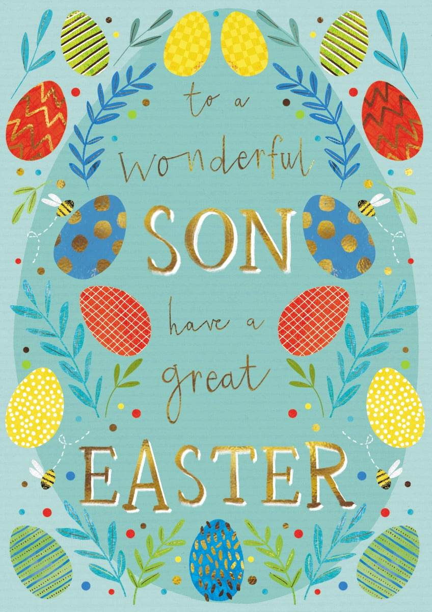 Son Easter Greeting Card - House of Cards