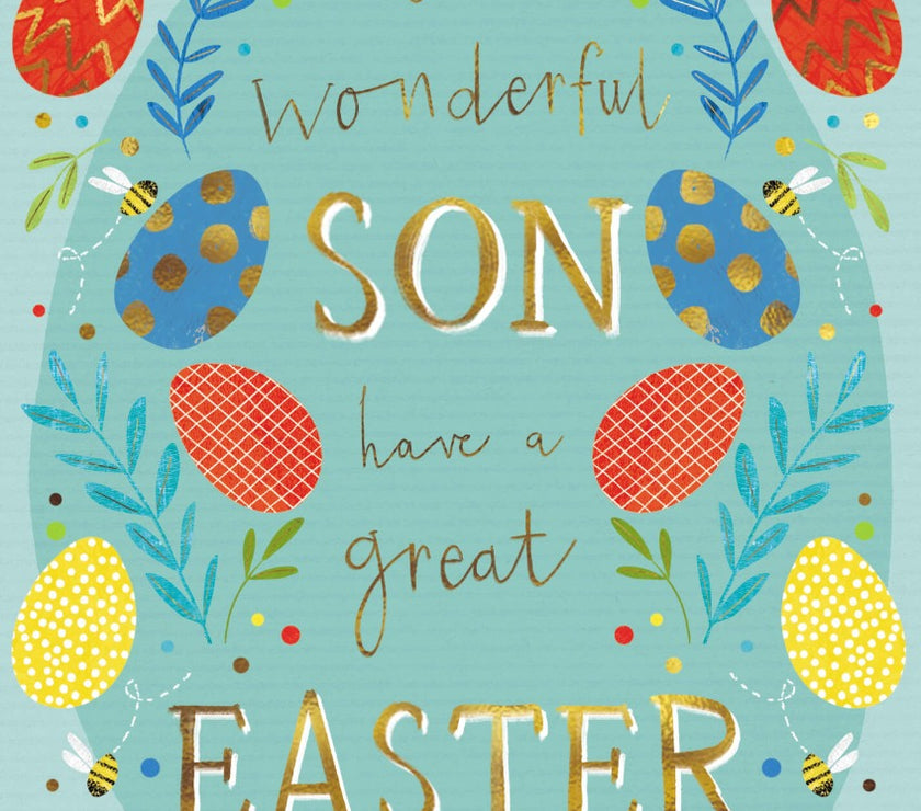 Son Easter Greeting Card