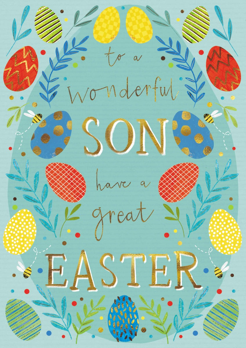 Son Easter Greeting Card