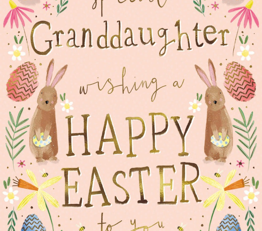 Granddaughter Easter Greeting Card