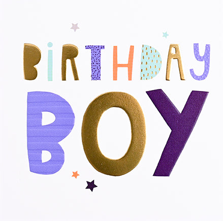 Birthday Boy Card