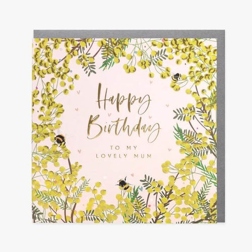 Lovely Mum Bees Birthday Card