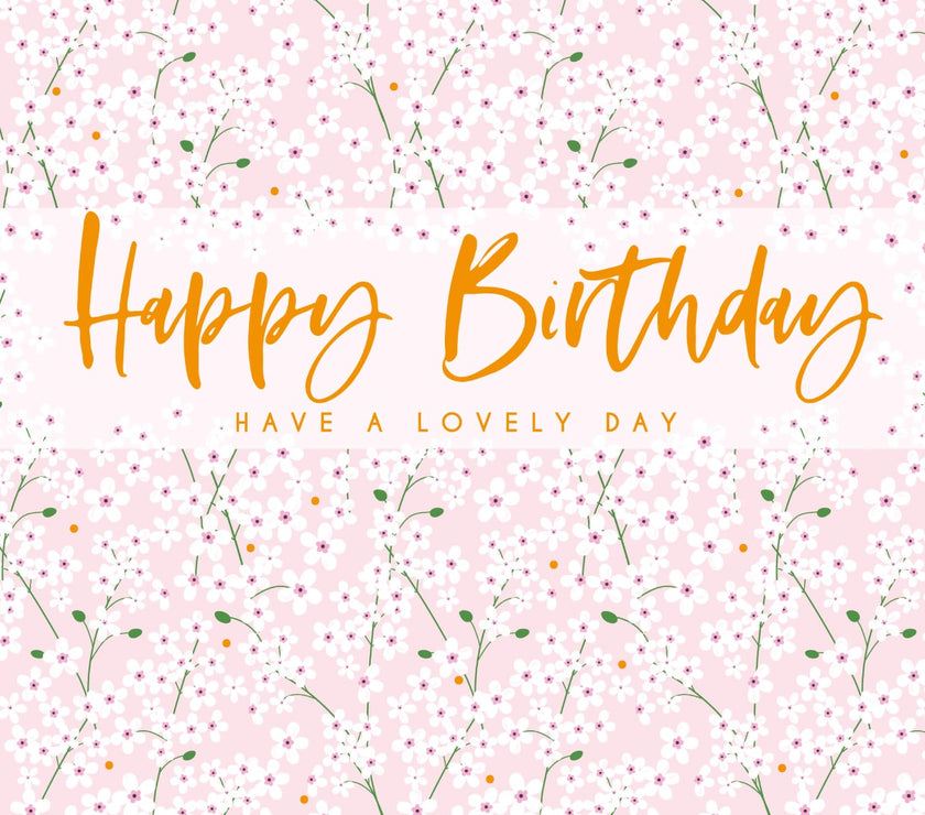 Lovely Day Birthday Card