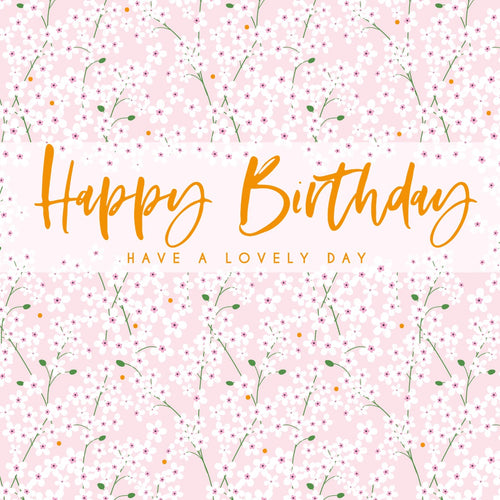 Lovely Day Birthday Card
