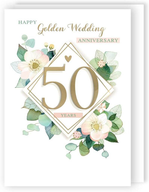 Golden Anniversary Card