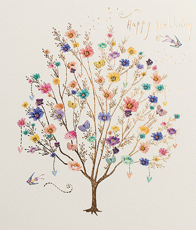 Tree Happy Birthday Card