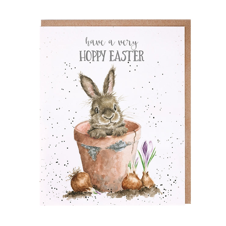 Bunny Hoppy Easter Card