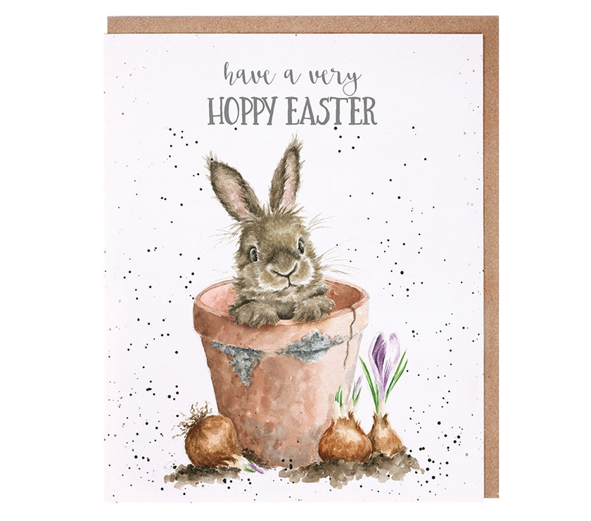 Bunny Hoppy Easter Card