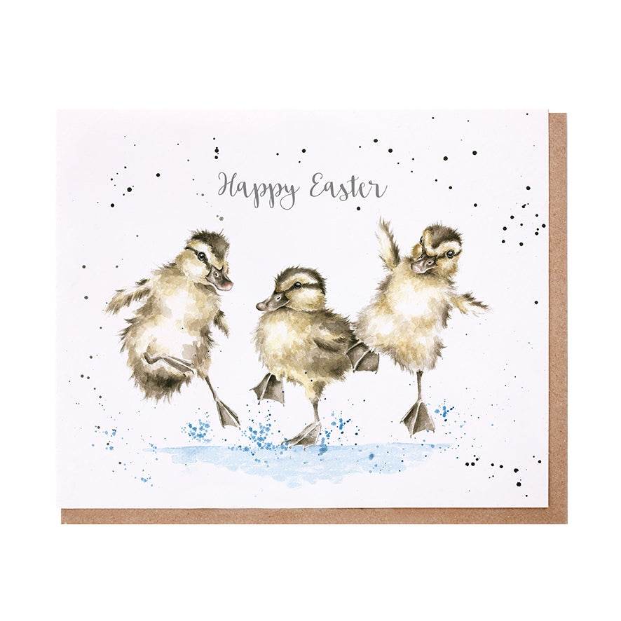Ducklings Quacking Easter Card - House of Cards