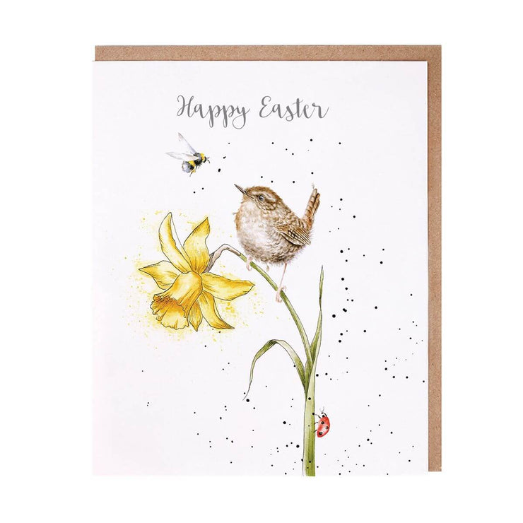Wren Easter Card