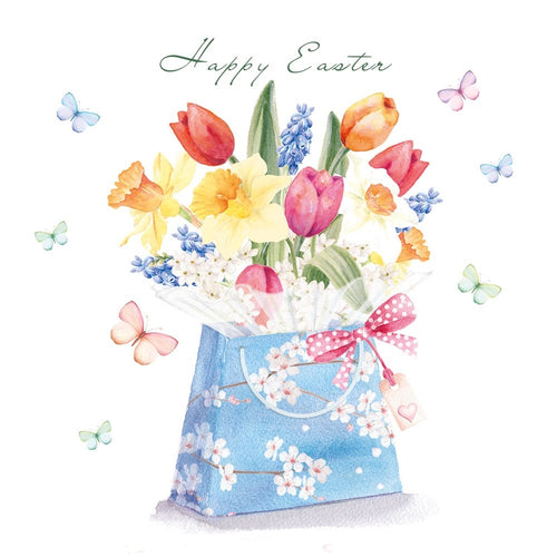 Flowers and Butterflies Easter Cards