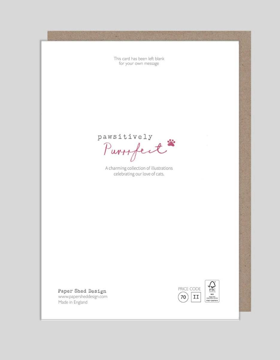 From the Cat Birthday Card - House of Cards