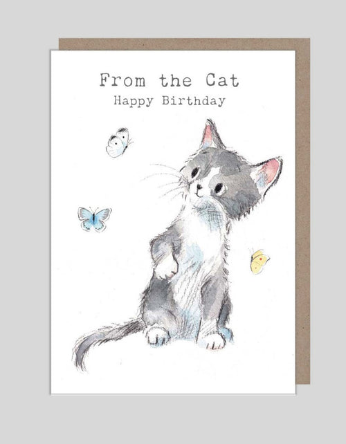 From the Cat Birthday Card