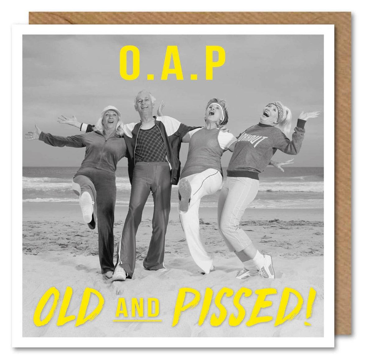 OAP Birthday Card - House of Cards