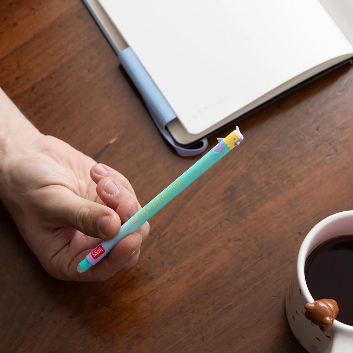 Set of 2 Erasble Valentines Pens