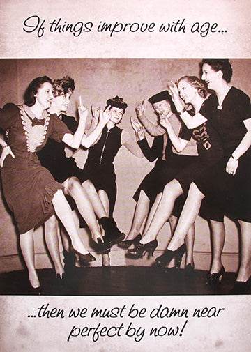 Near Perfect Birthday Card - House of Cards