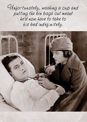 To Bed Birthday Card - House of Cards