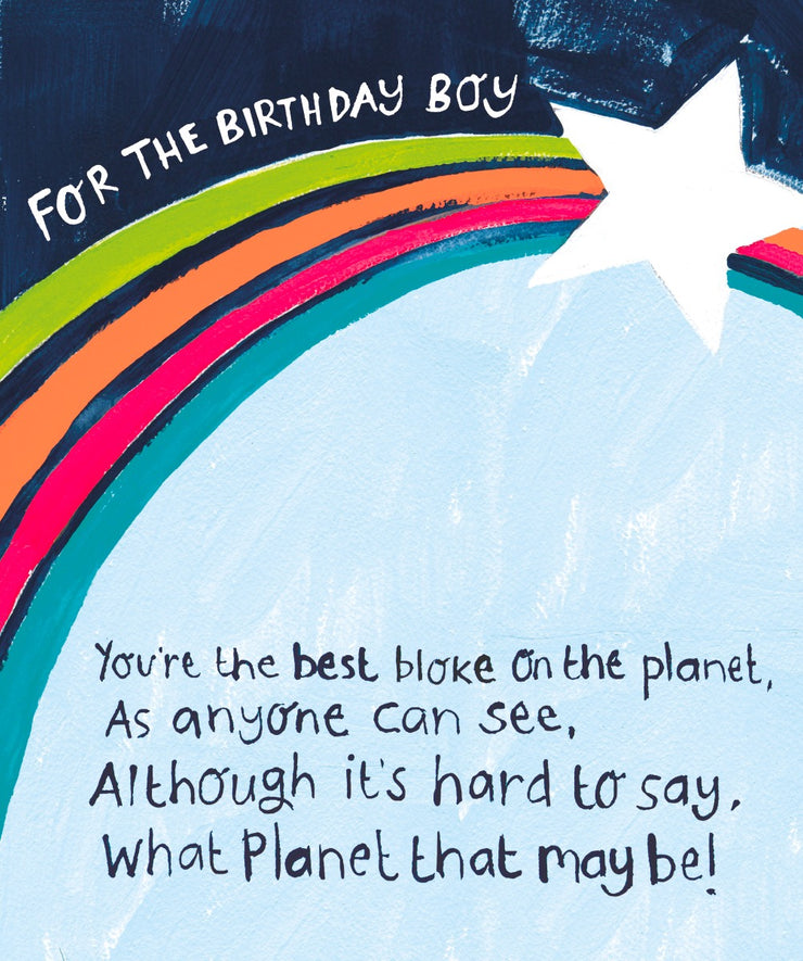 Birthday Boy Birthday Card