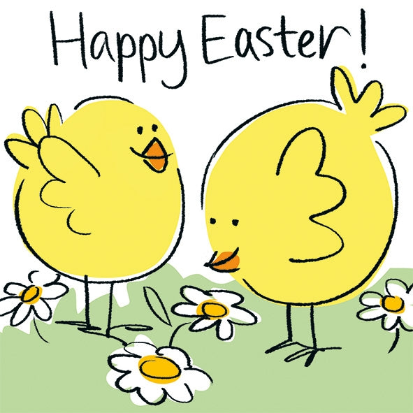 Chicks Easter Card