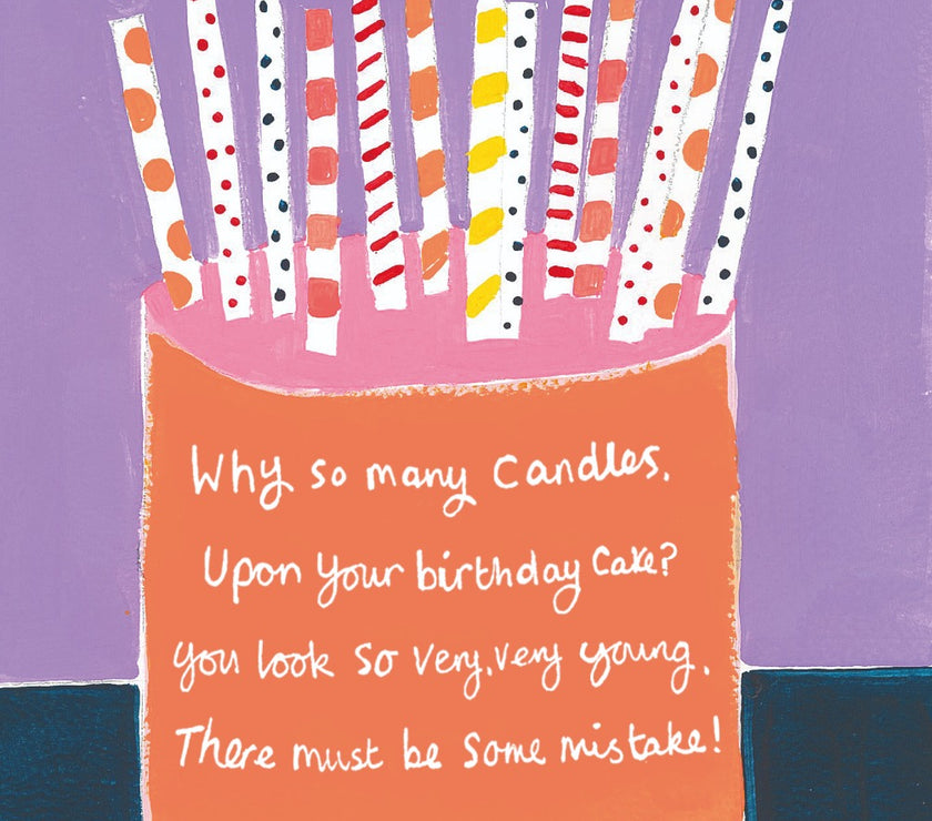 So Many Candles Birthday Card