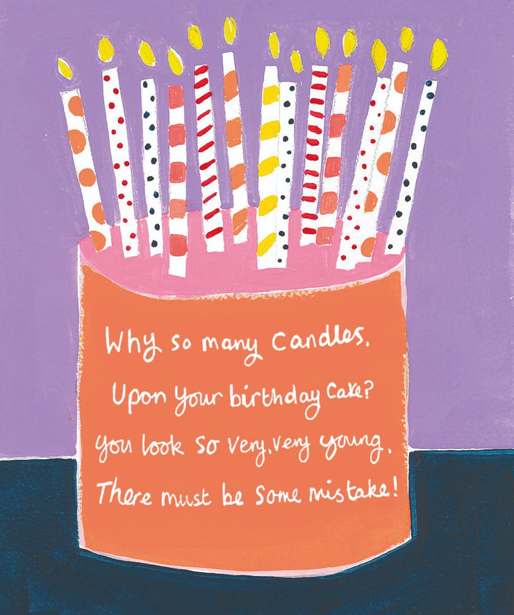 So Many Candles Birthday Card