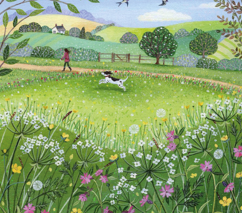 Wondrous Walk Greeting Card