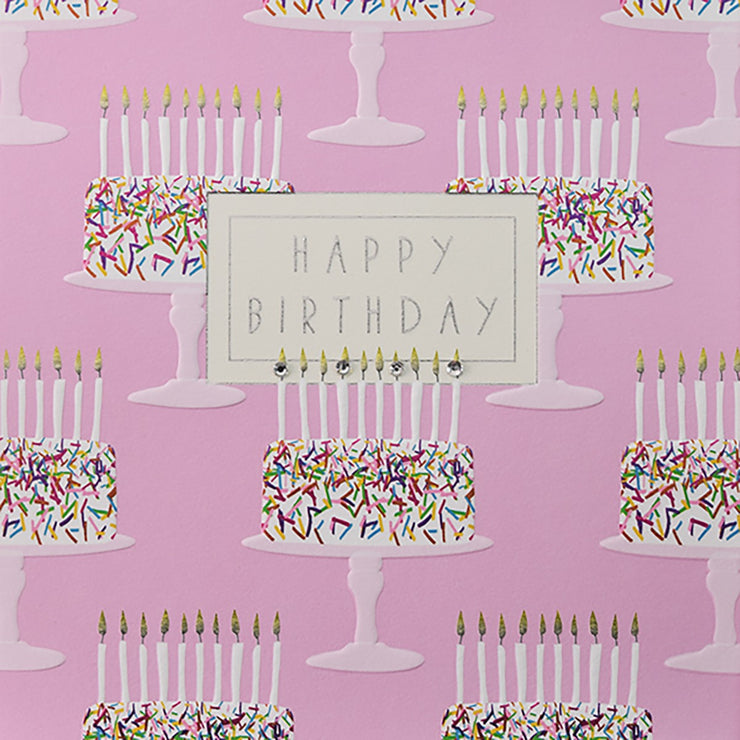 Hey Fresco Frosted Cake Birthday Card