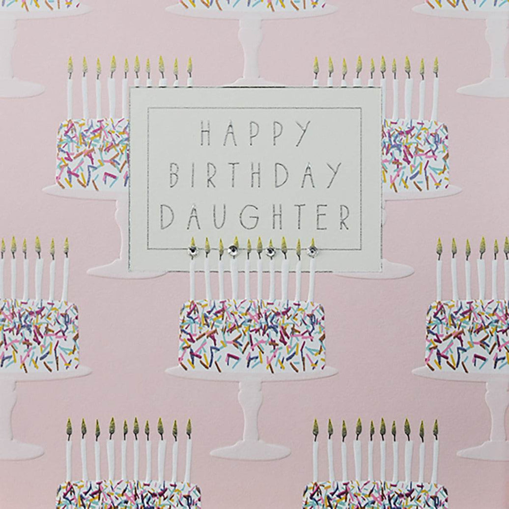Hey Fresco Daughter Birthday Card - House of Cards