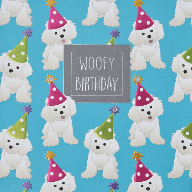 Hey Fresco Dogs Woofy Birthday Card