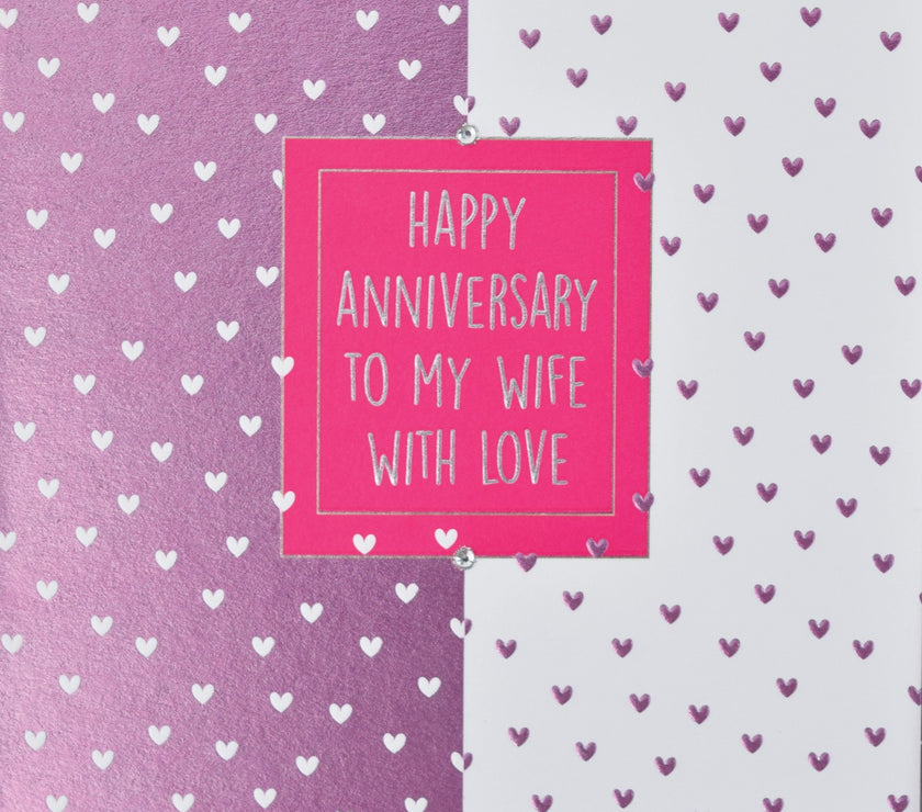 Hey Fresco Wife Anniversary Card