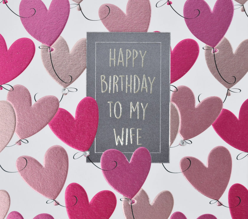 Hey Fresco Wife Birthday Card
