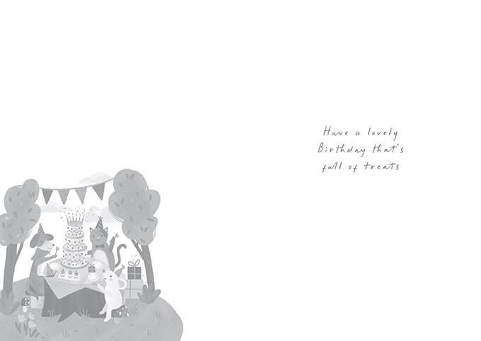 Fable Wonderful Day Birthday Card