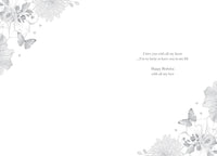Wife Heart Birthday Card