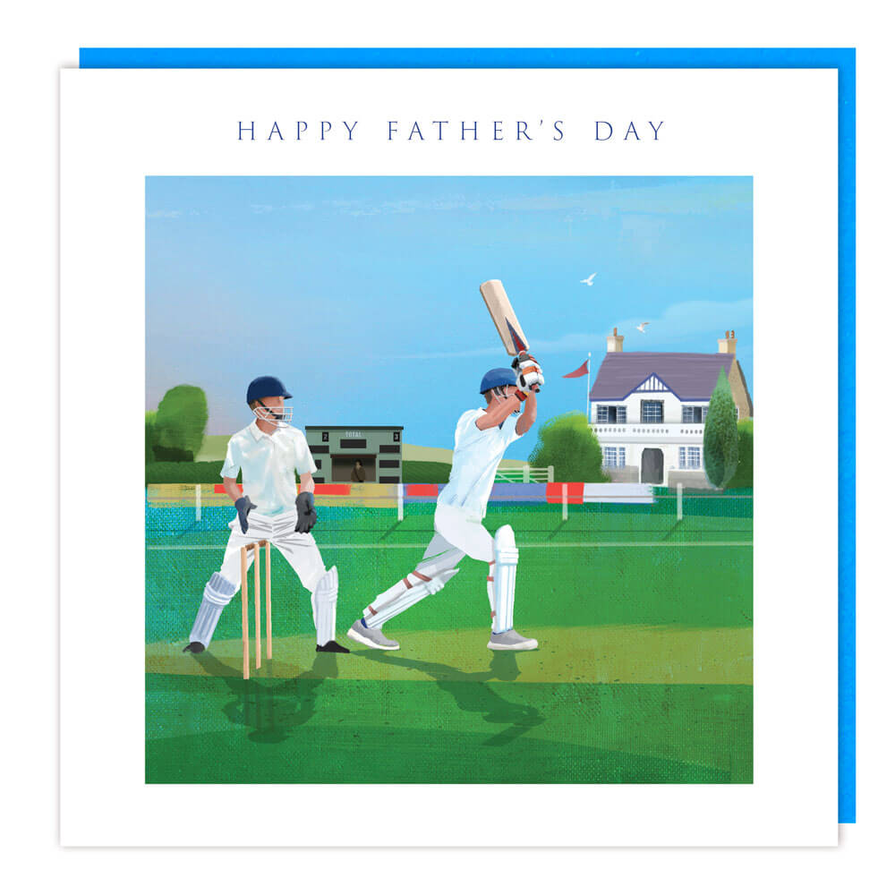 Cricket Fathers Day Card