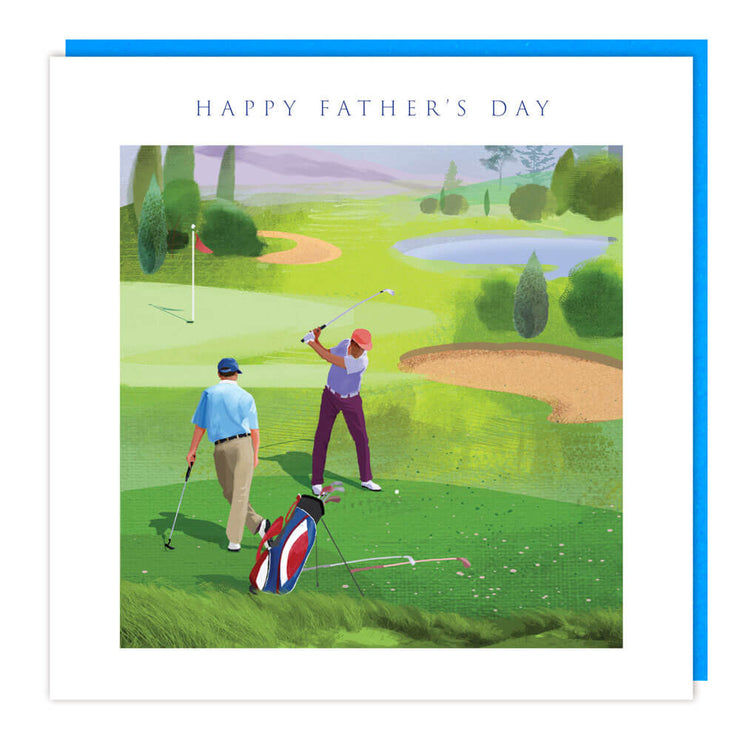 Golf Fathers Day Card