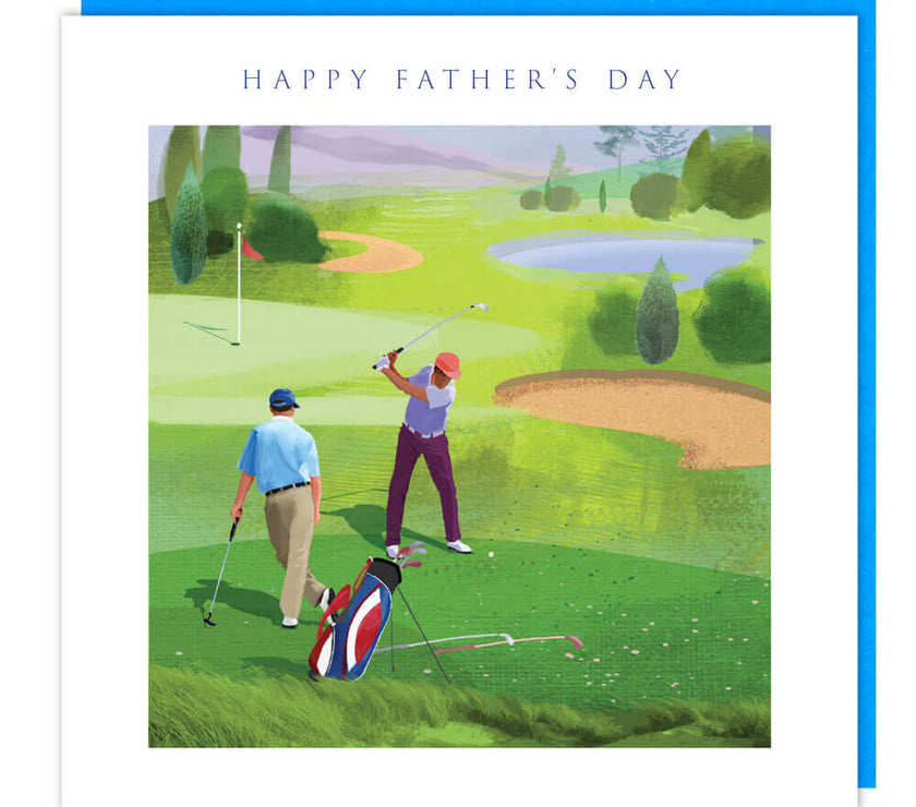 Golf Fathers Day Card