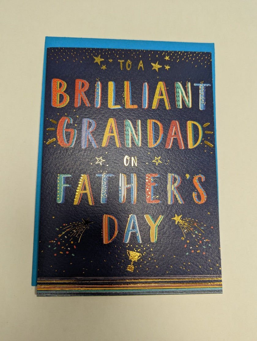Brilliant Grandad Fathers Day Card