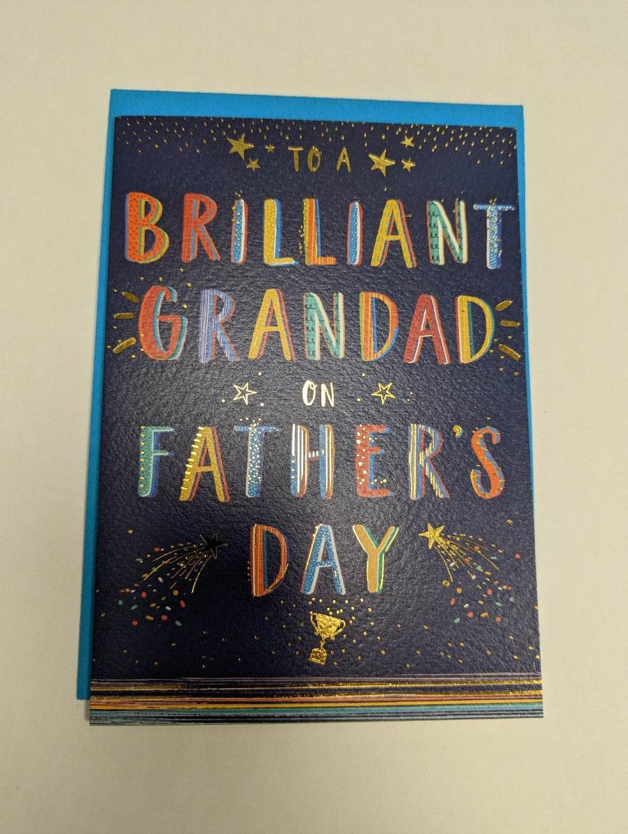 Brilliant Grandad Fathers Day Card - House of Cards