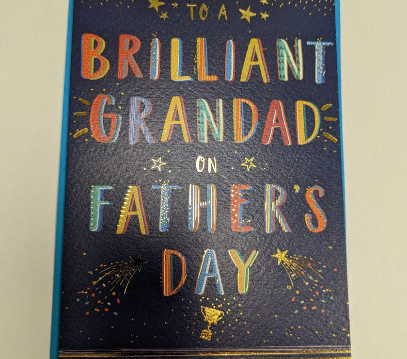 Brilliant Grandad Fathers Day Card