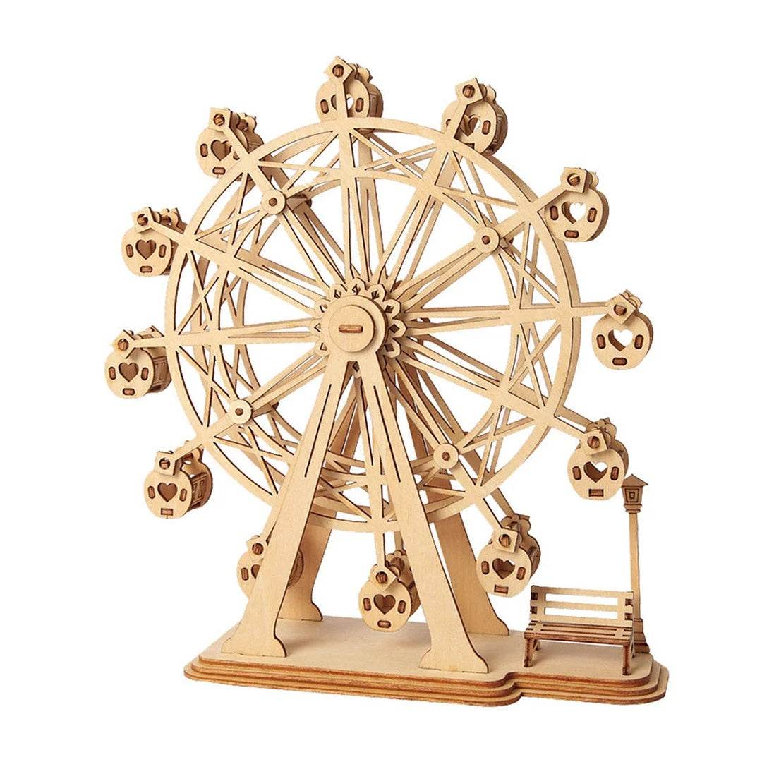 Ferris Wheel Wooden Model Kit - House of Cards