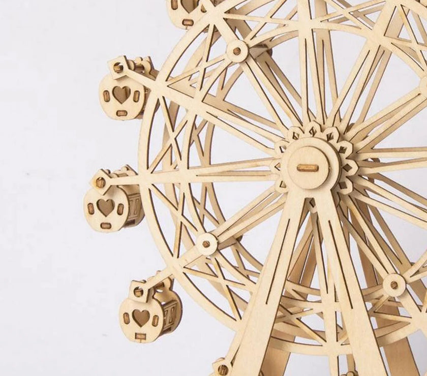 Ferris Wheel Wooden Model Kit