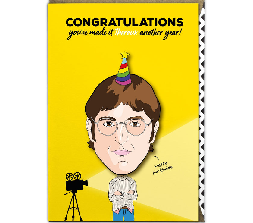 Louis Theroux Birthday Card